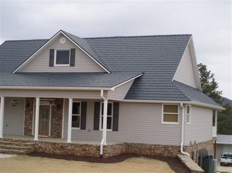 what color metal roof goes with light gray house siding|Best Metal Roof and Siding Color Combinations .